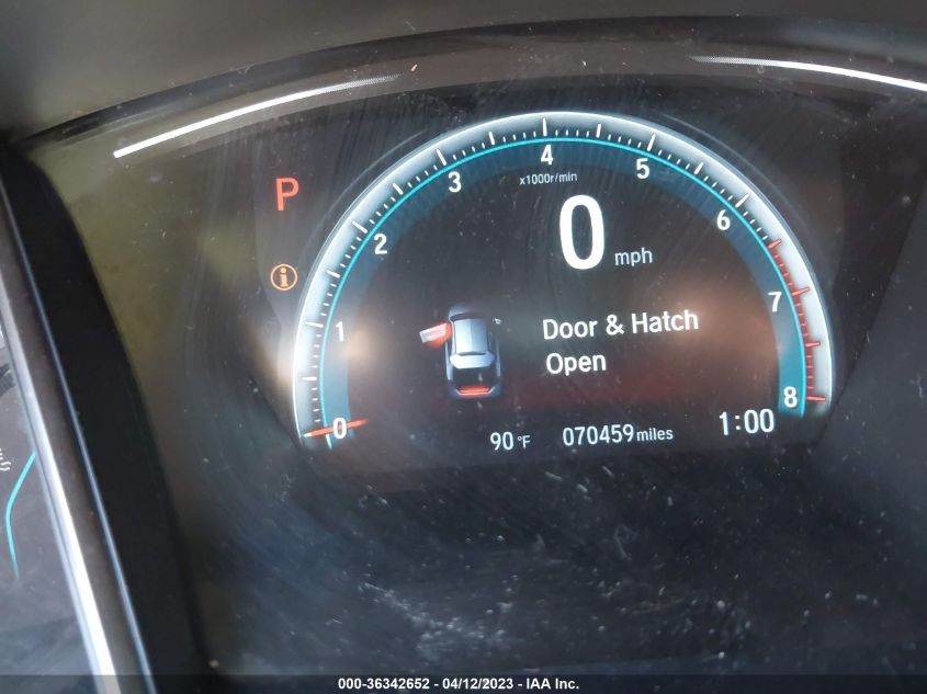 2018 HONDA CIVIC HATCHBACK EX - SHHFK7H5XJU211981