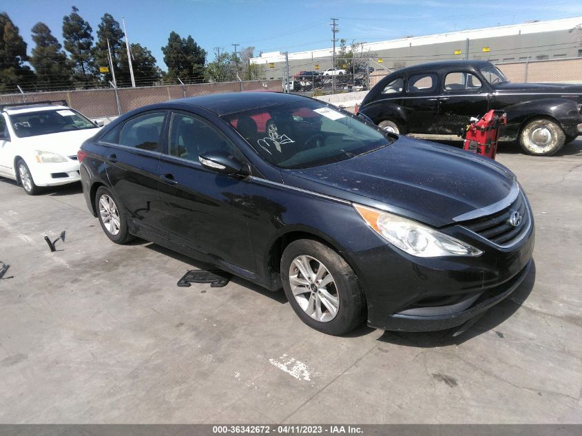 2014 HYUNDAI SONATA GLS - 5NPEB4AC6EH881023