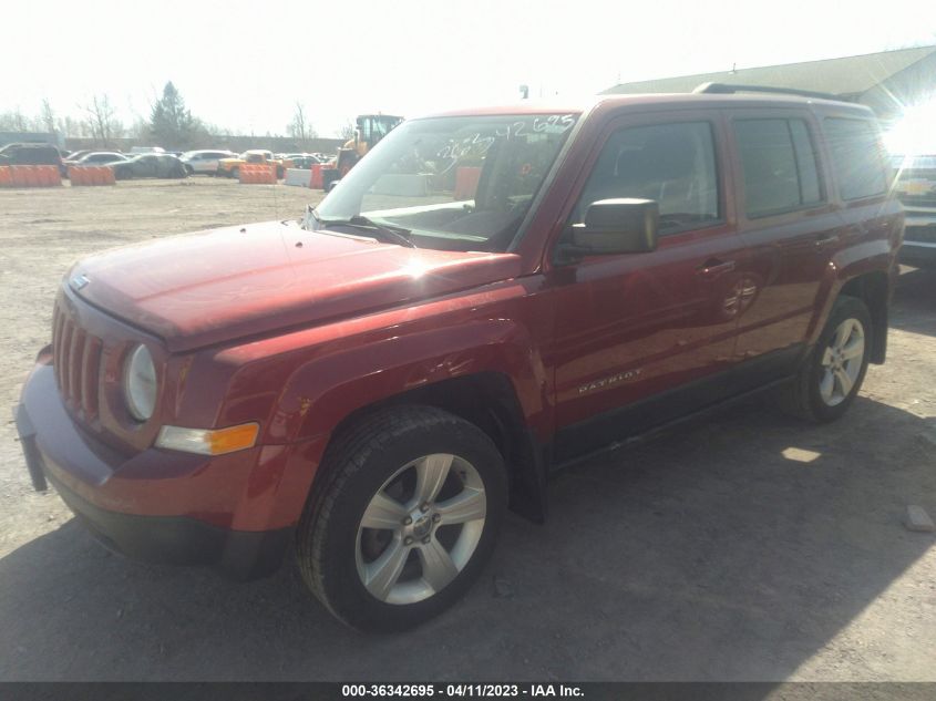 2014 JEEP PATRIOT LATITUDE - 1C4NJRFB7ED644370