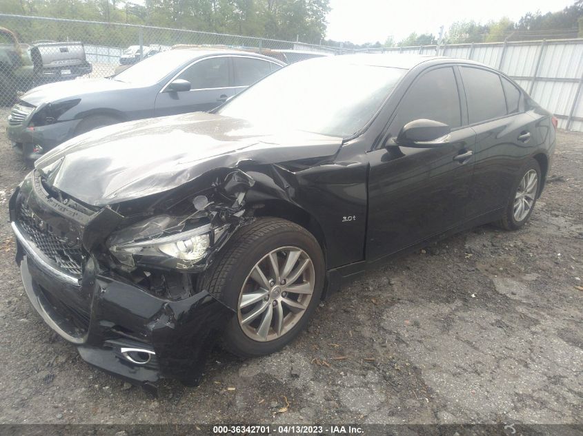 2016 INFINITI Q50 3.0T PREMIUM - JN1EV7AR7GM340541
