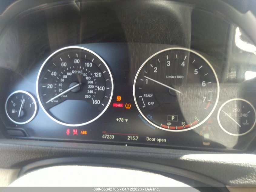 2015 BMW 3 SERIES 328I XDRIVE - WBA3B5G52FNS12395