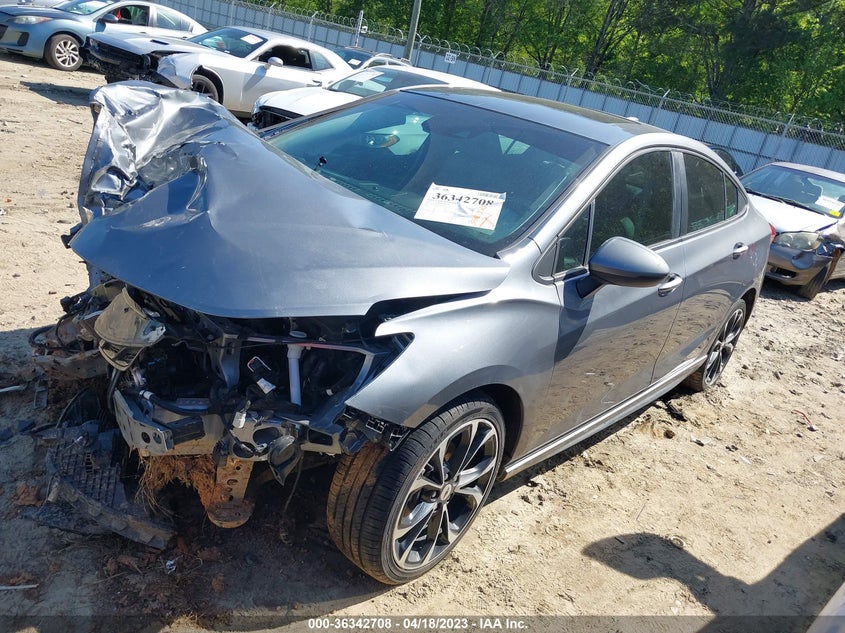 VIN 1G1BF5SM5K7115409 2019 CHEVROLET CRUZE PREMIER