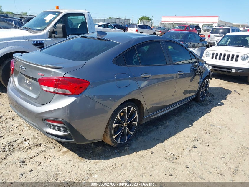 VIN 1G1BF5SM5K7115409 2019 CHEVROLET CRUZE PREMIER