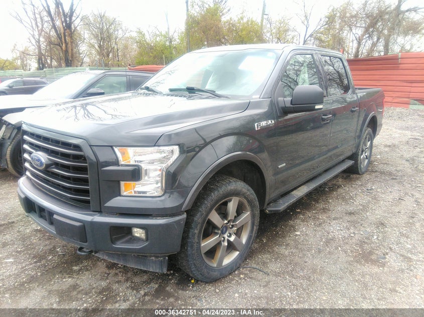 VIN 1FTEW1EP0HFA24145 2017 FORD F-150 XLT