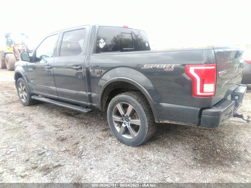 VIN 1FTEW1EP0HFA24145 2017 FORD F-150 XLT