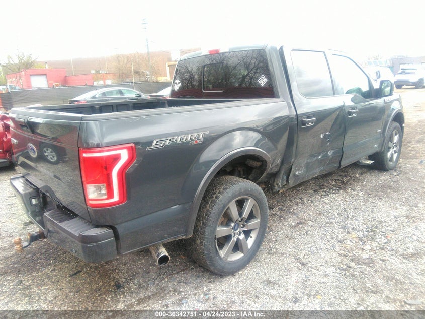 VIN 1FTEW1EP0HFA24145 2017 FORD F-150 XLT