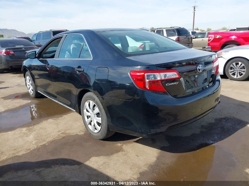 2013 TOYOTA CAMRY L/LE/SE/XLE - 4T4BF1FK8DR315649