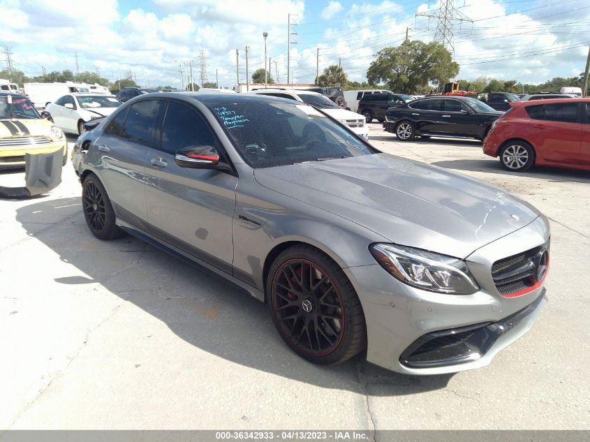 2015 MERCEDES-BENZ C-CLASS AMG C 63 S - 55SWF8HB7FU077342