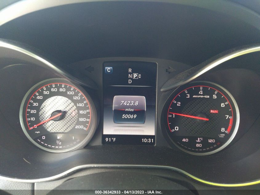 2015 MERCEDES-BENZ C-CLASS AMG C 63 S - 55SWF8HB7FU077342