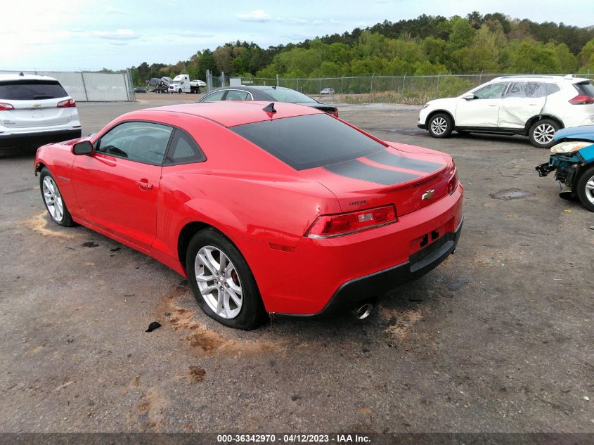 2015 CHEVROLET CAMARO LS - 2G1FB1E35F9190754