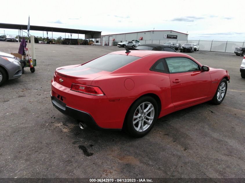 2015 CHEVROLET CAMARO LS - 2G1FB1E35F9190754