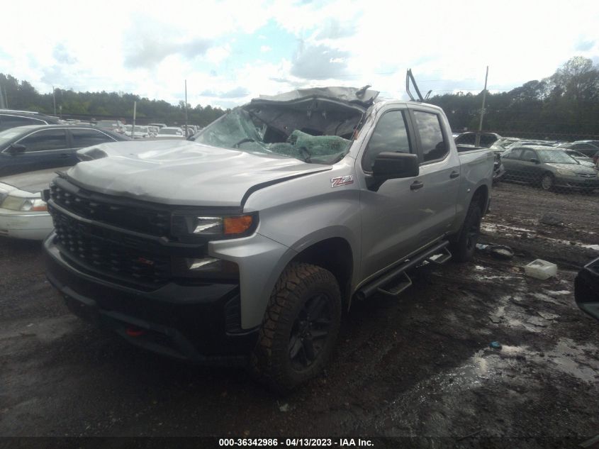 2019 CHEVROLET SILVERADO 1500 CUSTOM TRAIL BOSS - 3GCPYCEF0KG143289
