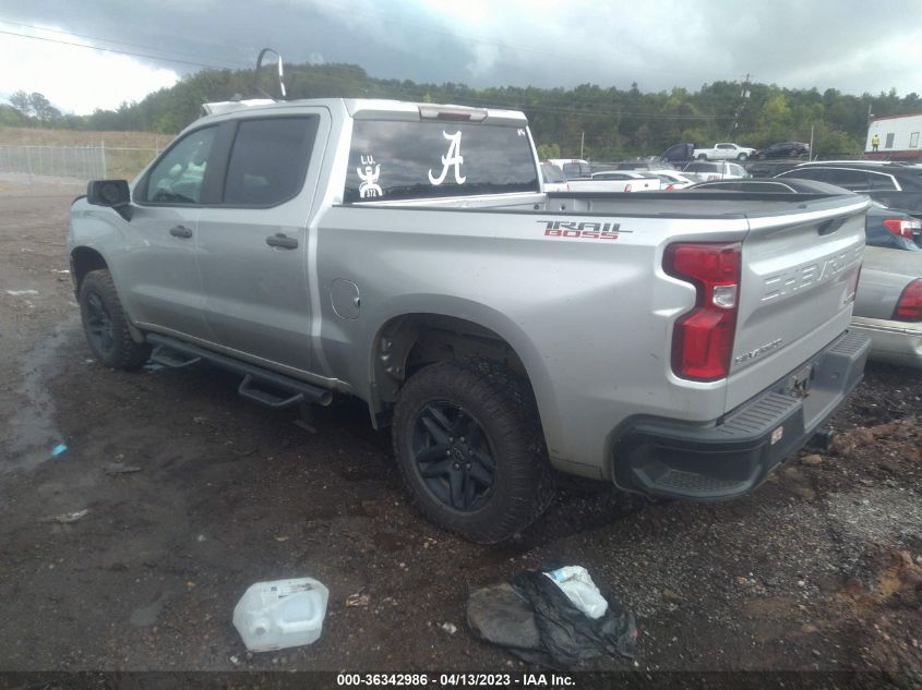 2019 CHEVROLET SILVERADO 1500 CUSTOM TRAIL BOSS - 3GCPYCEF0KG143289