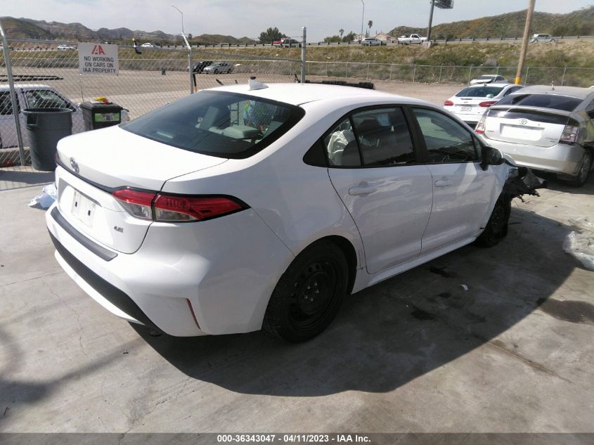 2021 TOYOTA COROLLA LE - 5YFEPMAE7MP204728