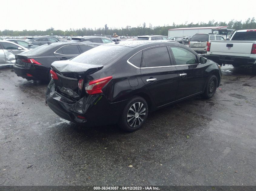 2016 NISSAN SENTRA SR/SL/S/SV/FE+ S - 3N1AB7AP1GL639829