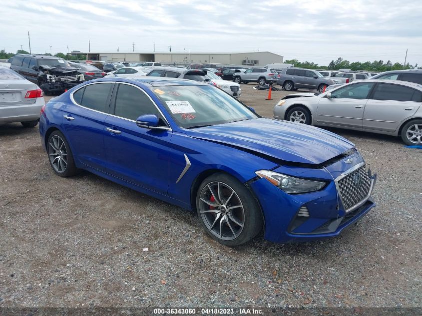 2020 GENESIS G70 3.3T - KMTG34LE9LU056652