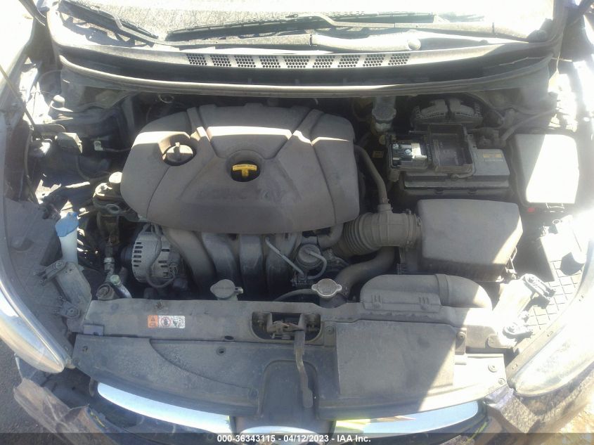 2013 HYUNDAI ELANTRA GLS - 5NPDH4AEXDH408767