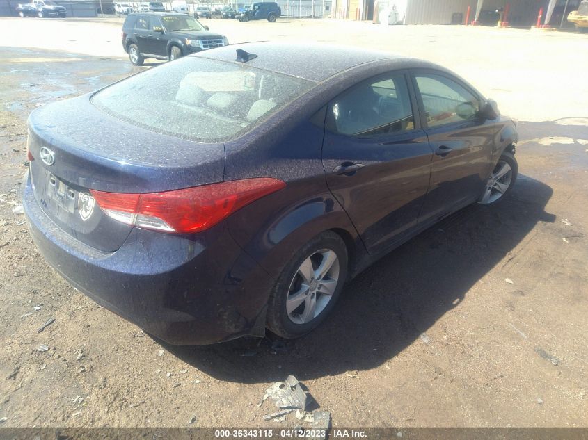 2013 HYUNDAI ELANTRA GLS - 5NPDH4AEXDH408767