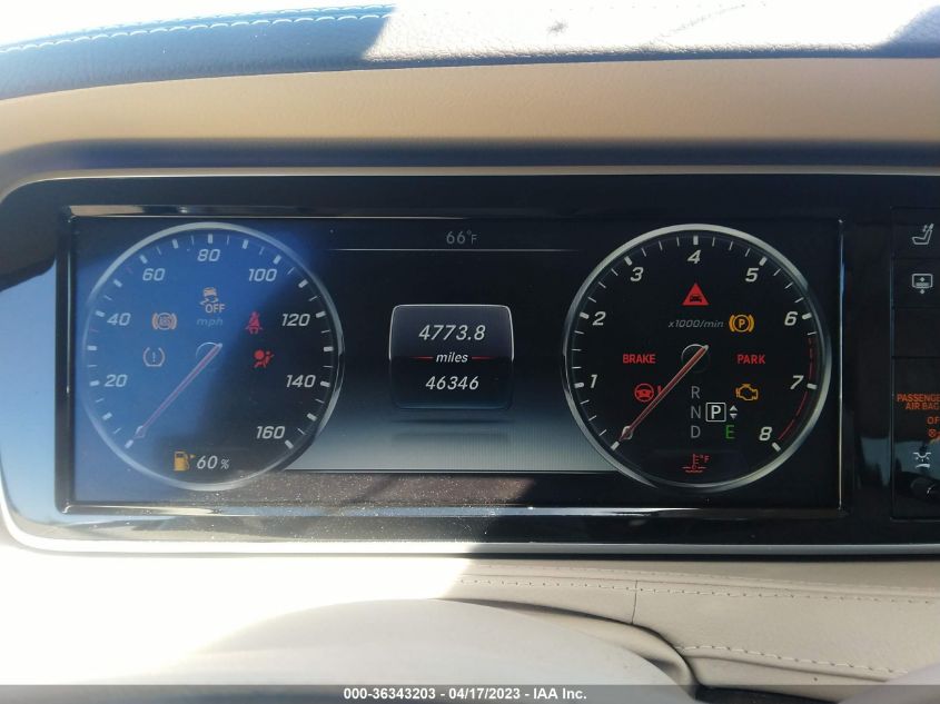 2015 MERCEDES-BENZ S-CLASS S 550 - WDDUG8CB6FA196897
