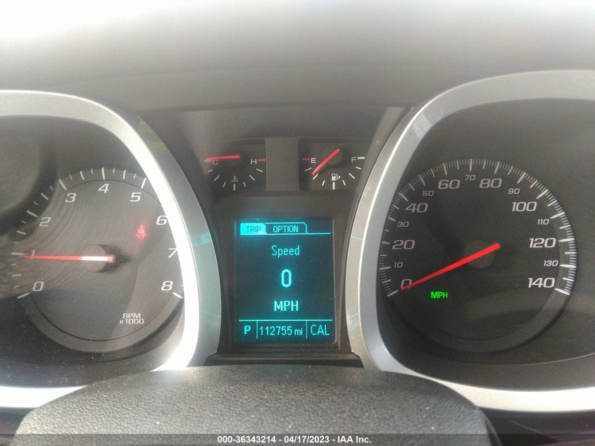 VIN 2GNFLFEK5H6155524 2017 CHEVROLET EQUINOX LT