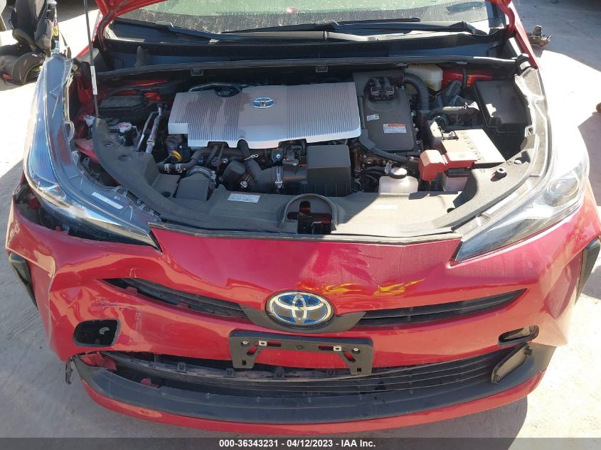 2022 TOYOTA PRIUS L - JTDKAMFU8N3172953