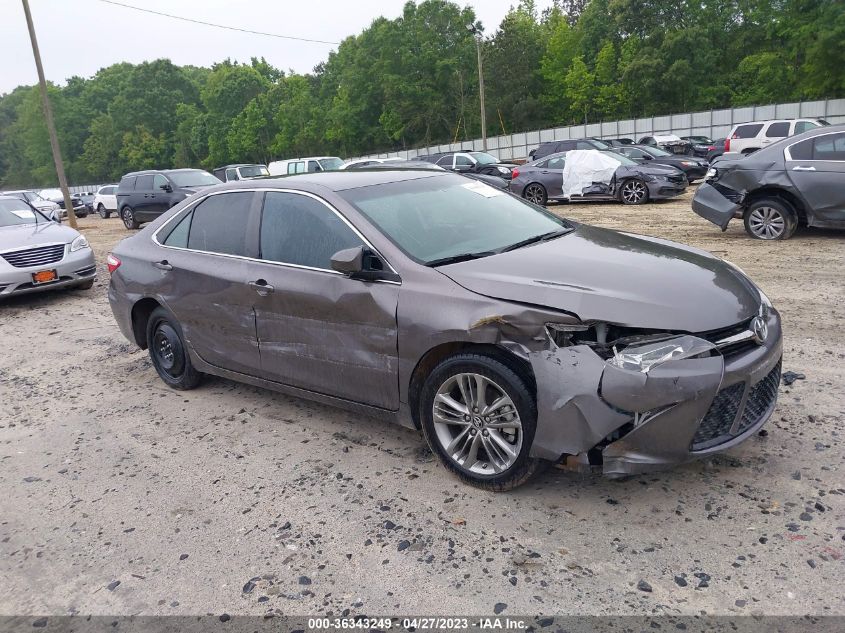 2017 TOYOTA CAMRY XLE/SE/LE/XSE - 4T1BF1FK1HU398938