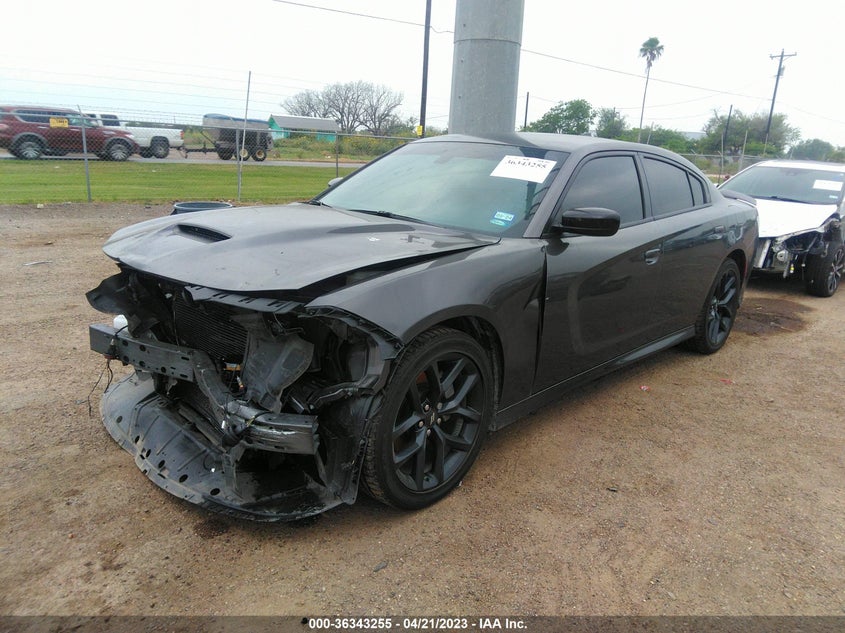 VIN 2C3CDXHG0NH129665 2022 DODGE CHARGER GT