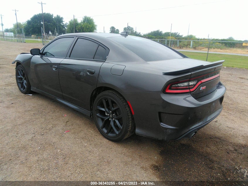 VIN 2C3CDXHG0NH129665 2022 DODGE CHARGER GT