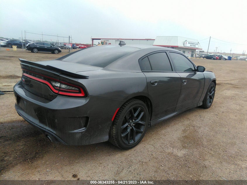VIN 2C3CDXHG0NH129665 2022 DODGE CHARGER GT