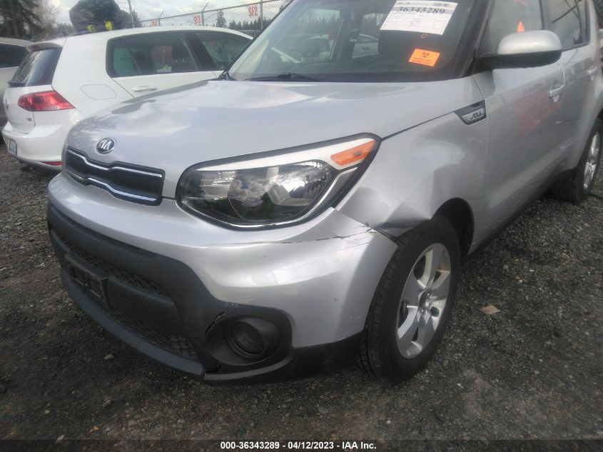 2017 KIA SOUL BASE - KNDJN2A26H7470103