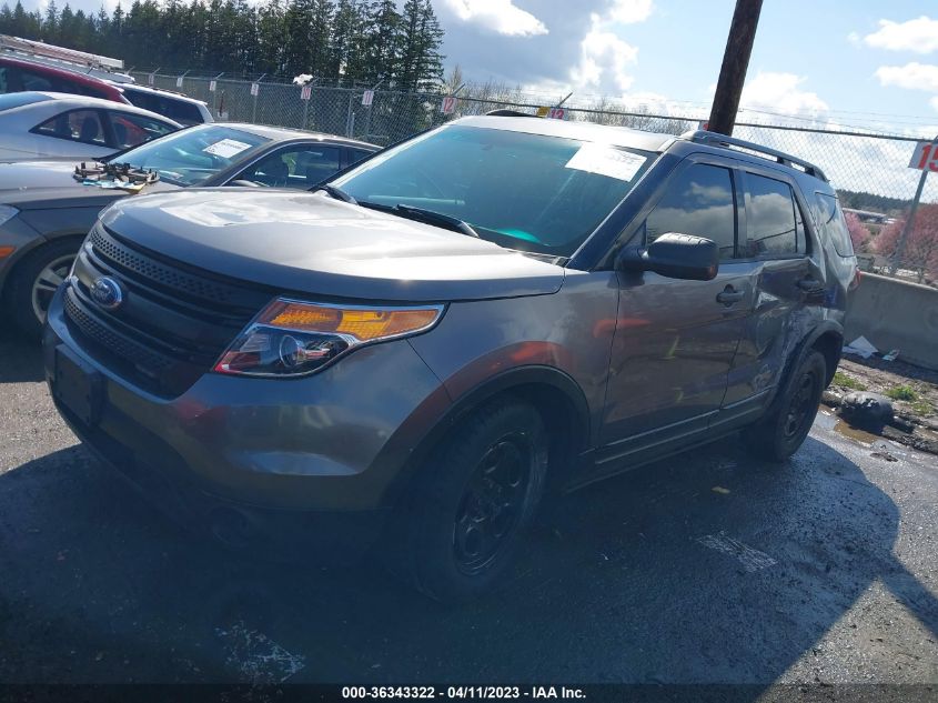 2014 FORD UTILITY POLICE 1FM5K8AR9EGA04411