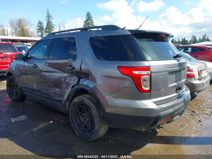2014 FORD UTILITY POLICE 1FM5K8AR9EGA04411