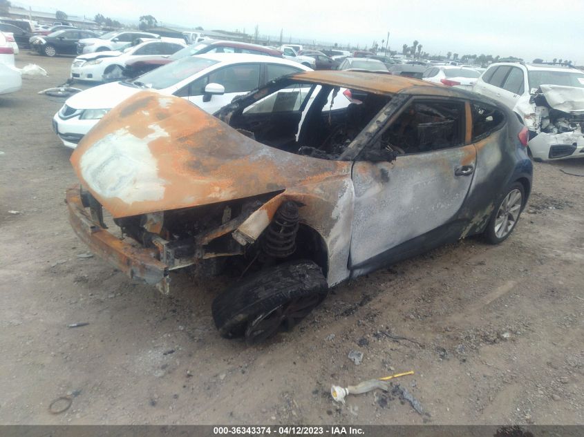 2017 HYUNDAI VELOSTER - KMHTC6AD8HU308459