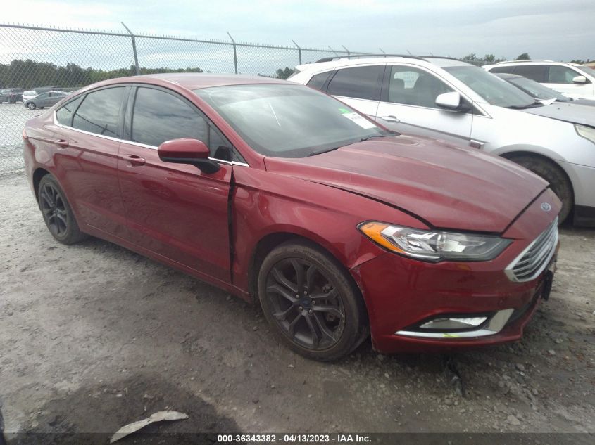 2018 FORD FUSION SE - 3FA6P0HD9JR258828