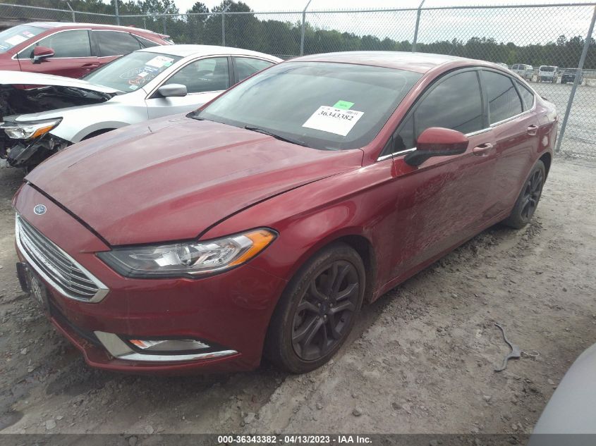 2018 FORD FUSION SE - 3FA6P0HD9JR258828