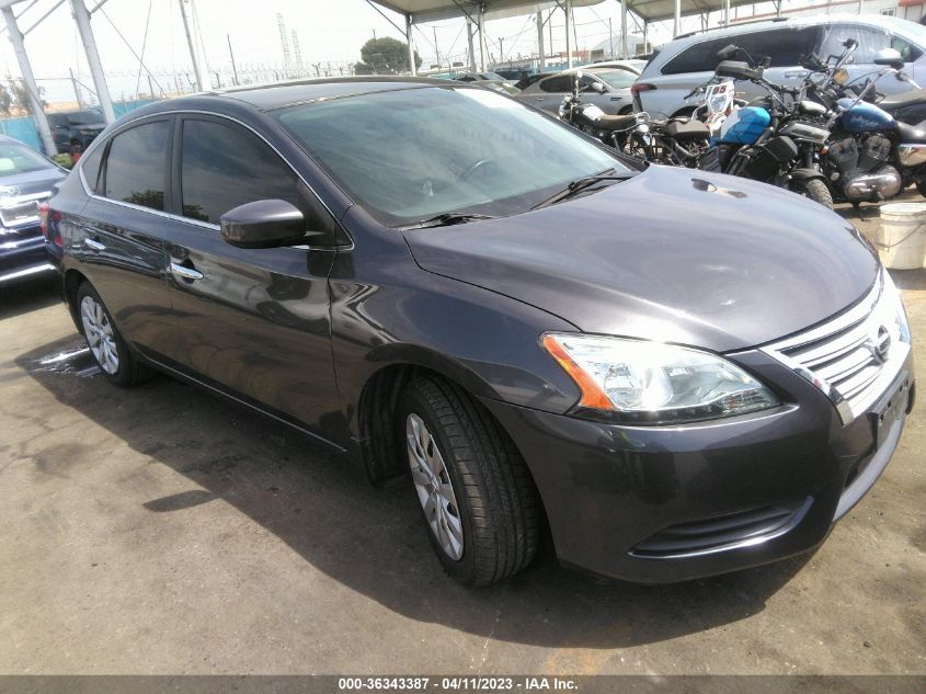 2015 NISSAN SENTRA SR/SL/S/SV/FE+ S - 3N1AB7AP3FY229406