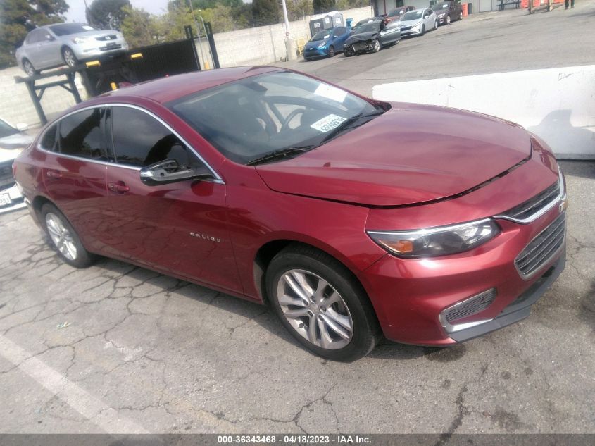 2018 CHEVROLET MALIBU LT - 1G1ZD5ST7JF232277
