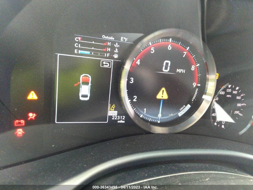 2016 LEXUS GS F JTHBP1BL7GA001523