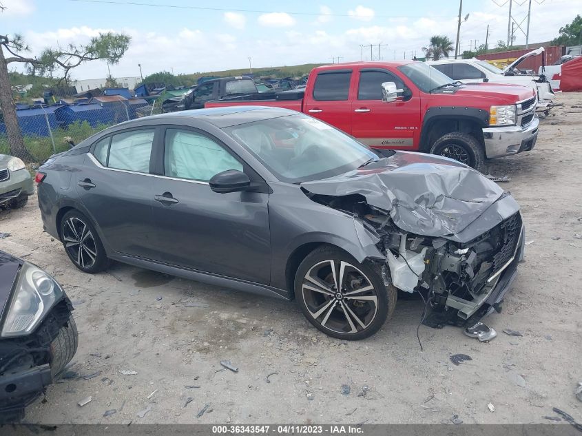 2021 NISSAN SENTRA SR - 3N1AB8DV2MY283342