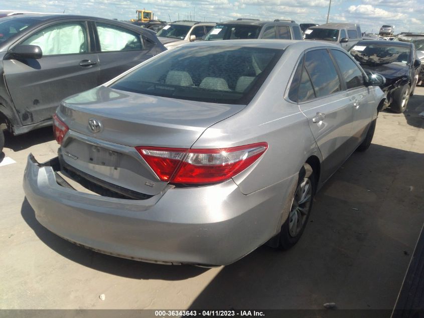 2015 TOYOTA CAMRY XLE/SE/LE/XSE - 4T4BF1FK3FR505118