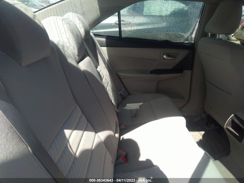 2015 TOYOTA CAMRY XLE/SE/LE/XSE - 4T4BF1FK3FR505118