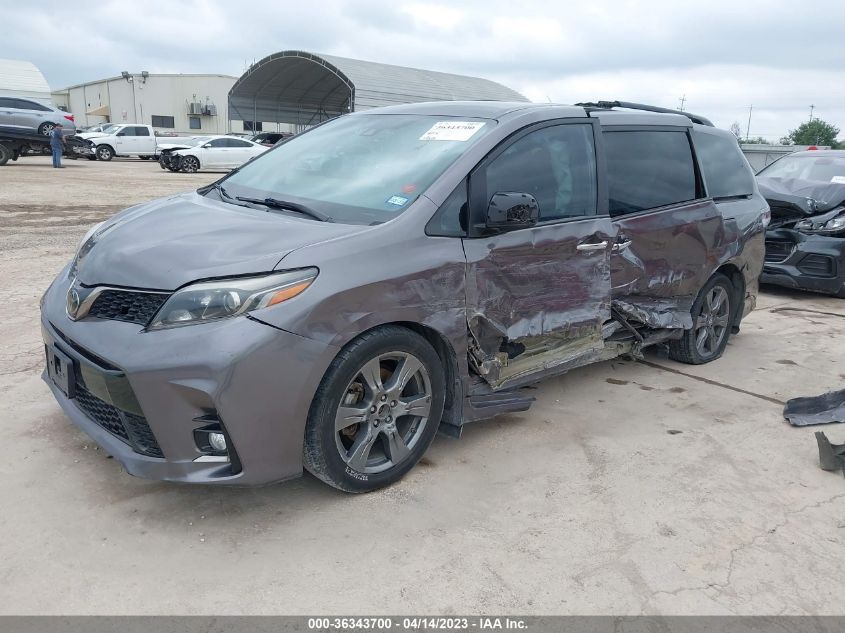 2018 TOYOTA SIENNA SE - 5TDXZ3DC7JS904016