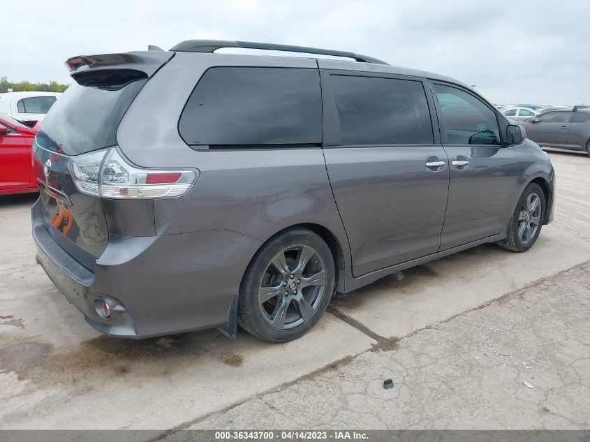 2018 TOYOTA SIENNA SE - 5TDXZ3DC7JS904016