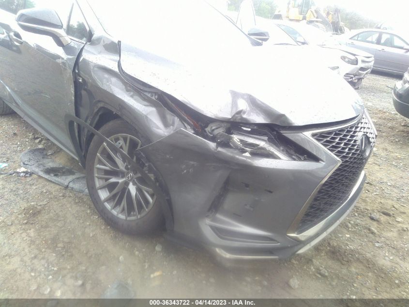 2021 LEXUS RX RX 350 F SPORT HANDLING - 2T2YZMDA4MC292973