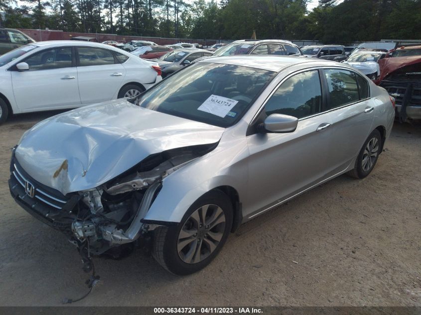 2015 HONDA ACCORD SEDAN LX - 1HGCR2F39FA052988