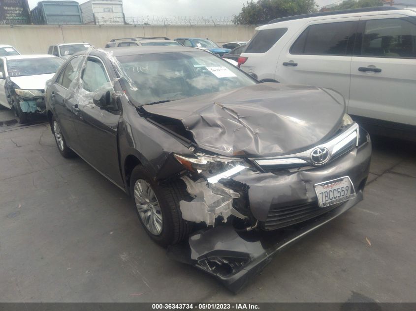 2013 TOYOTA CAMRY L/LE/SE/XLE - 4T4BF1FKXDR311277