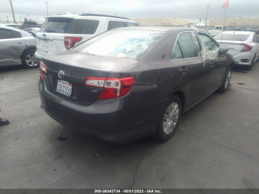 2013 TOYOTA CAMRY L/LE/SE/XLE - 4T4BF1FKXDR311277