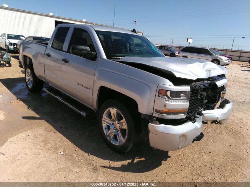 2018 CHEVROLET SILVERADO 1500 CUSTOM - 1GCRCPEC7JZ219867