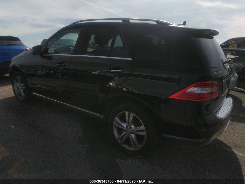 2014 MERCEDES-BENZ M-CLASS ML 350 - 4JGDA5JB6EA399070