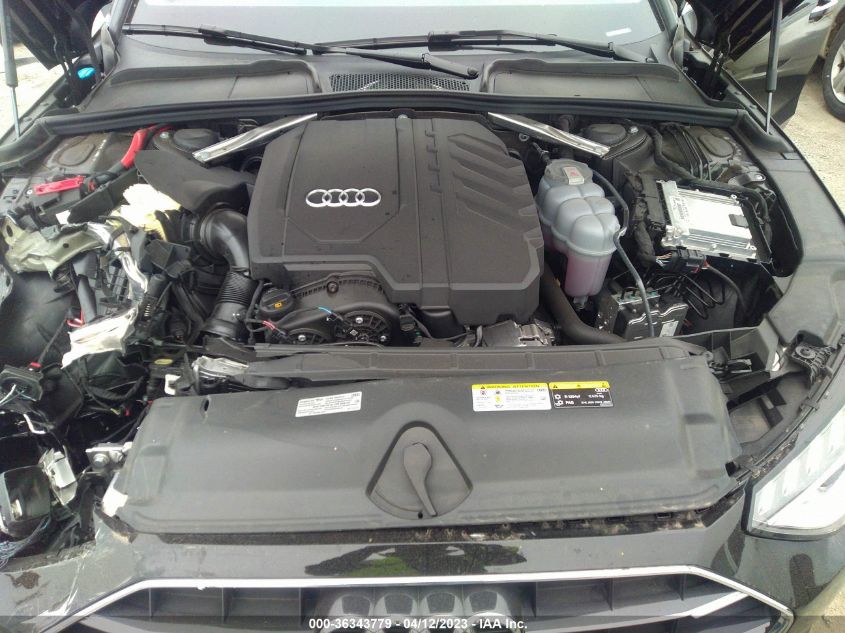 2022 AUDI A4 SEDAN PREMIUM PLUS - WAUBBAF48NN010544